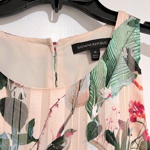 banana republic dress beautiful spring midi length